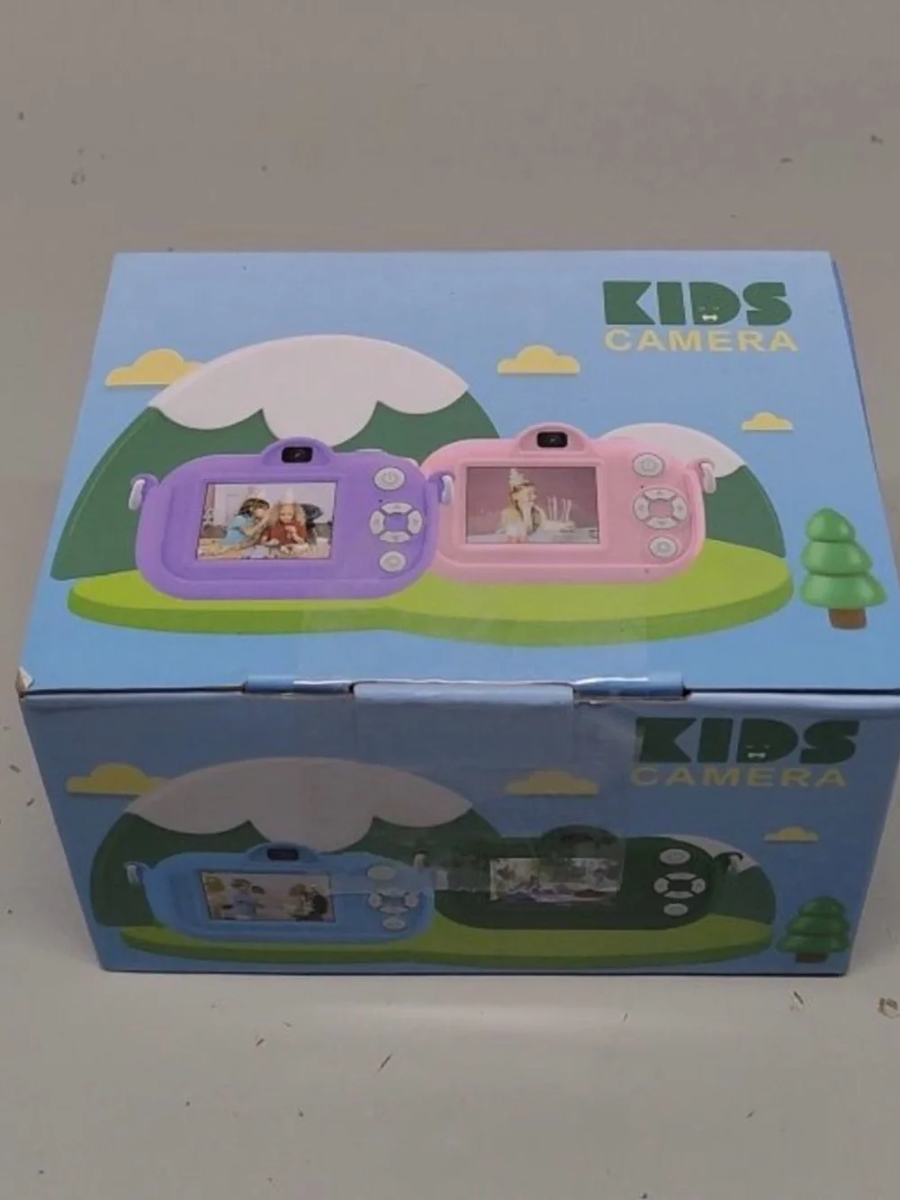 Green Dinosaur Kids Digital Camera with 32GB Card and USB